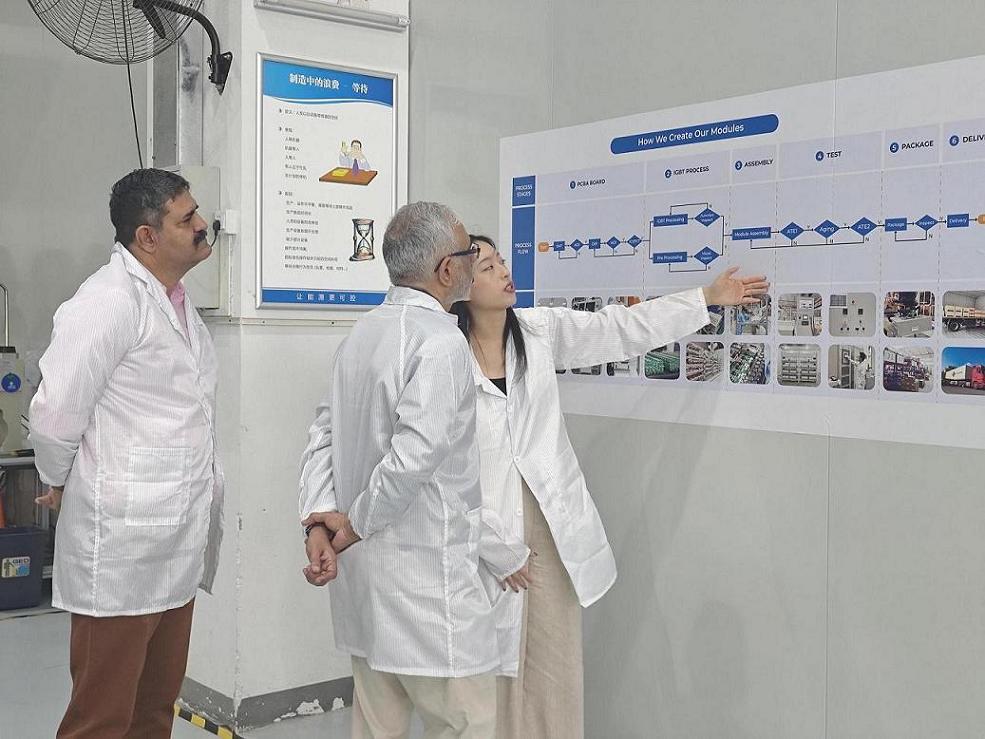 AHF SVG factory visiting