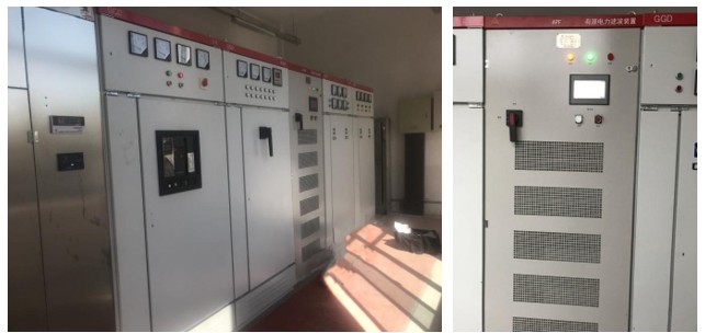 power distribution room for hybrid cabinets
