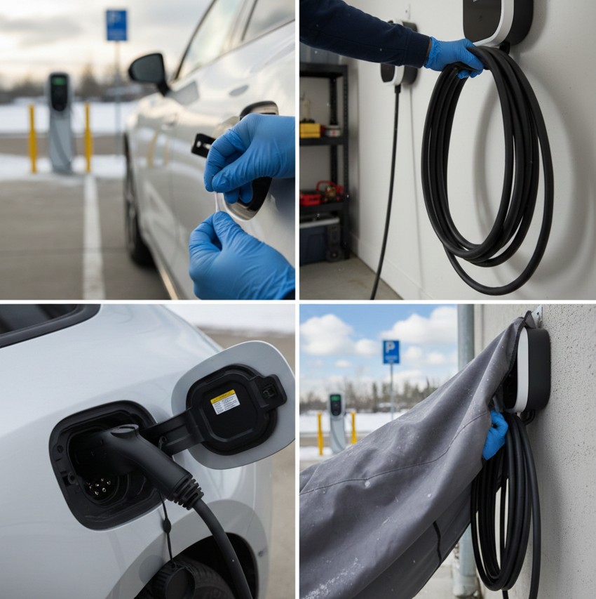 EV charger maintance