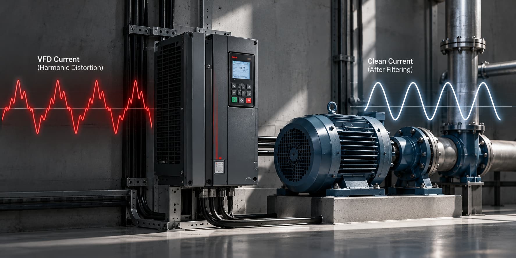 How to Reduce Harmonic Distortion in VFD Systems