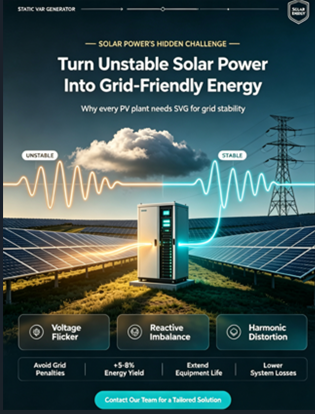 Solar Power's Hidden Challenge: Why Every PV Plant Needs SVG for Grid Stability