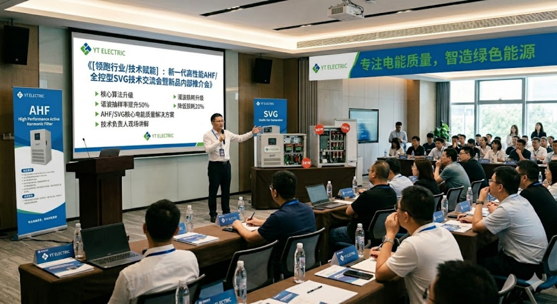 YTElect Successfully Unveils Next-Generation High-Performance AHF and SVG Solutions at Strategic Tech Summit