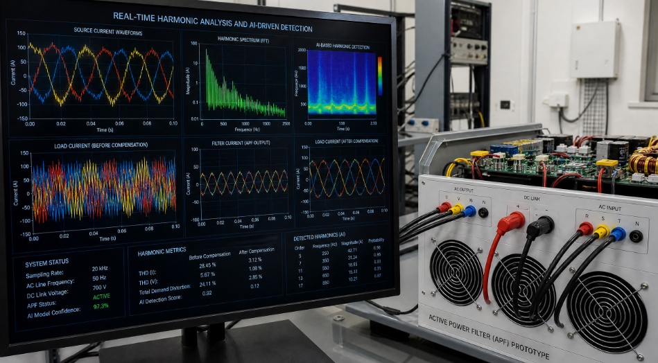 Deep Learning for Real-Time Harmonic Detection in APF